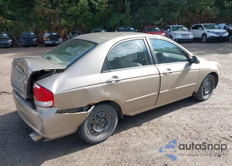 2008 Kia Spectra Ex z USA, uszkodzony, nr VIN KNAFE122585493895